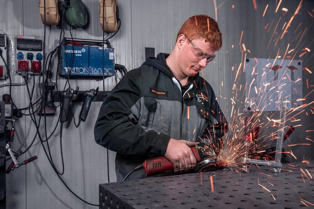 Wendl_Metall bei der Arbeit